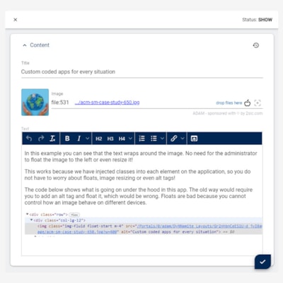 Structured content, built your way